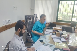 برگزاری جلسه کمیته اجرایی در بیمارستان امام حسن مجتبی (ع) فومن 