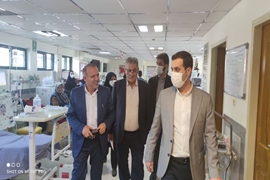 بازدید سرپرست معاونت توسعه مدیریت، منابع و برنامه‌ریزی دانشگاه علوم پزشکی گیلان از بیمارستان امام حسن مجتبی (ع)